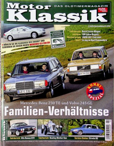 Deckblatt Motor Klassik (02/2009)